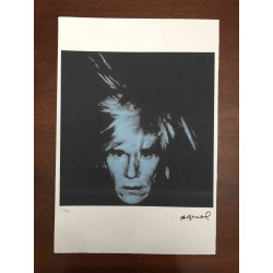 Andy Warhol Lithographie édition hors set 100 cm 57x38