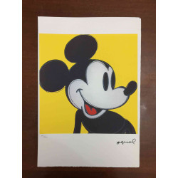 Andy Warhol Off set lithograph 100 cm edition 57x38