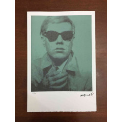 Andy Warhol Litografia off set edizioa 100 cm 57x38