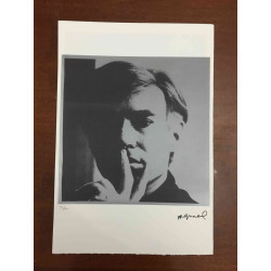 Andy Warhol Litografia off set edizioa 100 cm 57x38