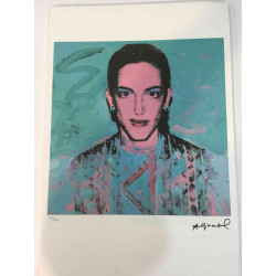 Andy Warhol Litografia off set edizione 100  cm 57x38