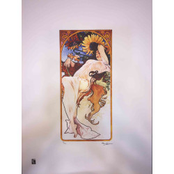 Set de litografía Alphonse Mucha 50x70 cm