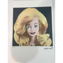 Litografia Andyho Warhola offsetová edícia 100 cm 57x38