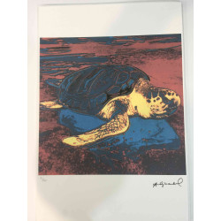 Andy Warhol Lithographie édition hors set 100 cm 57x38