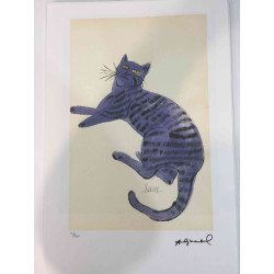 Andy Warhol Off set lithograph 100 cm edition 57x38