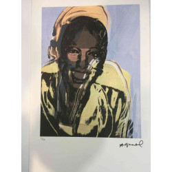 Andy Warhol Litografia off set edizione 100  cm 57x38