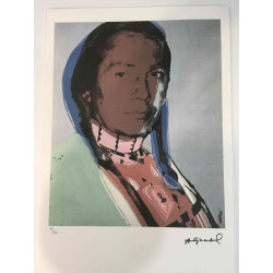 Andy Warhol Litografia off set edizione 100  cm 57x38
