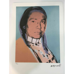 Andy Warhol Litografía edición off set 100 cm 57x38