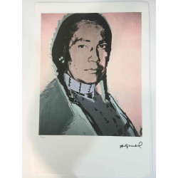 Andy Warhol Litografía edición off set 100 cm 57x38