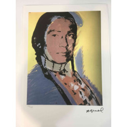 Andy Warhol Litografia off set edizioa 100 cm 57x38