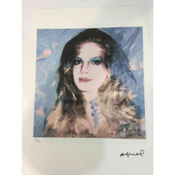 Andy Warhol Lithographie édition hors set 100 cm 57x38
