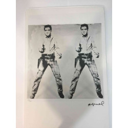 Andy Warhol Off set lithograph 100 cm edition 57x38