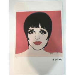 Andy Warhol Lithographie édition hors set 100 cm 57x38
