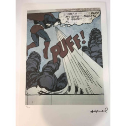 Andy Warhol Lithographie édition hors set 100 cm 57x38