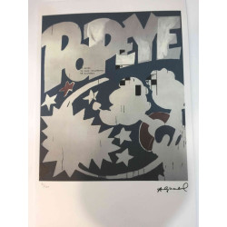Andy Warhol Litografia off set edizioa 100 cm 57x38