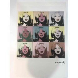 Andy Warhol Litografia, wydanie off-setowe 100 cm 57x38