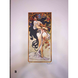 Set de litografía Alphonse Mucha 50x70 cm