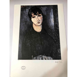 Litografie Amedeo Modigliani ze setu 50x70 cm Archives Paris