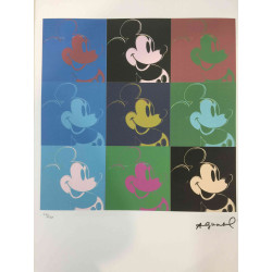Andy Warhol Litografía offset edición 100 cm 57x38