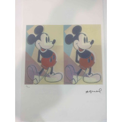 Litografie Andyho Warhola ofsetová edice 100 cm 57x38