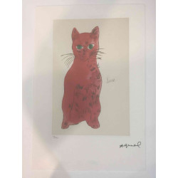 Andy Warhol Litografia off set edizioa 100 cm 57x38