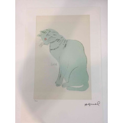 Andy Warhol Lithographie édition hors set 100 cm 57x38