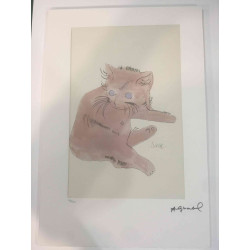 Andy Warhol Litografia off set edizione 100  cm 57x38