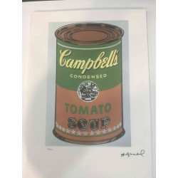 Andy Warhol Off set lithograph 100 cm edition 57x38