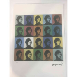 Andy Warhol Litografia edição off set 100 cm 57x38
