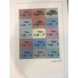 Andy Warhol Litografía edición off set 100 cm 57x38