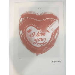 Andy Warhol Litografia off set edizione 100  cm 57x38