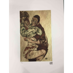 Egon Schiele Litografía offset edición 200 cm 50x70