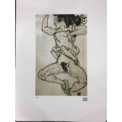 Egon Schiele Lithographie Off-Set-Edition 200 cm 50x70