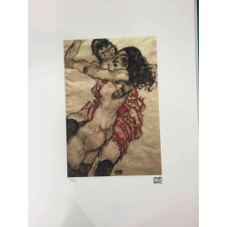 Egon Schiele Lithographie Off-Set-Edition 200 cm 50x70