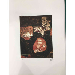 Egon Schiele Lithographie Off-Set-Edition 200 cm 50x70