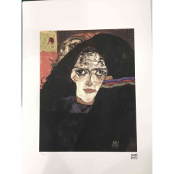 Egon Schiele Lithographie Off-Set-Edition 200 cm 50x70