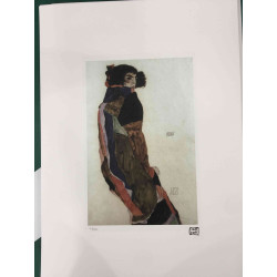 Egon Schiele Lithographie Off-Set-Edition 200 cm 50x70