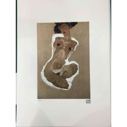 Egon Schiele Lithographie Off-Set-Edition 200 cm 50x70