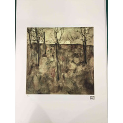Egon Schiele Lithographie Off-Set-Edition 200 cm 50x70