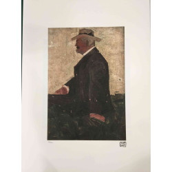 Egon Schiele Lithographie Off-Set-Edition 200 cm 50x70