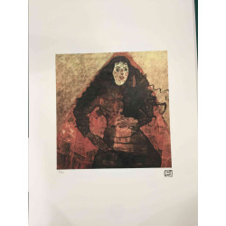 Egon Schiele Lithographie Off-Set-Edition 200 cm 50x70
