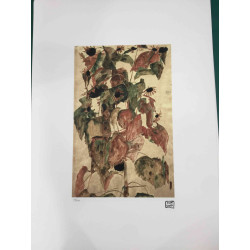 Egon Schiele Lithographie Off-Set-Edition 200 cm 50x70