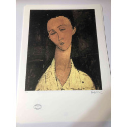 Litografia Amedeo Modigliani zo sady 50x70 cm Archives Paris