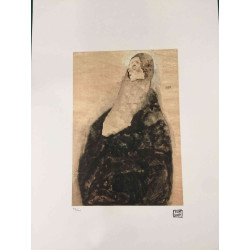 Egon Schiele Lithographie Off-Set-Edition 200 cm 50x70