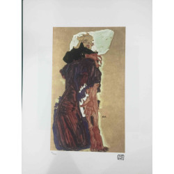 Egon Schiele Lithographie Off-Set-Edition 200 cm 50x70