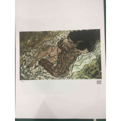 Egon Schiele Litografia off set edizione 200  cm 50x70