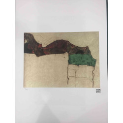 Egon Schiele Lithographie édition hors set 200 cm 50x70