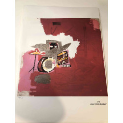 Basquiat Off set lithograph cm 50x70 certified