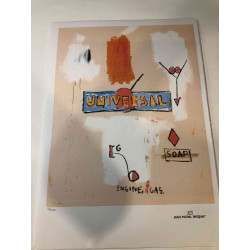 Basquiat Lithografie off set 50x70 cm gecertificeerd
