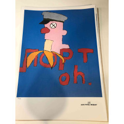 Basquiat Lithografie off set 50x70 cm gecertificeerd